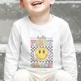 1st Grade Team Back To School Hello First Grade Smile Face Graphic Toddler Long Sleeve Tee 1st Grade Team Back To School Hello First Grade Smile Face Graphic Toddler Long Sleeve Tee