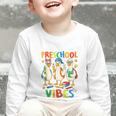 Back To School Cute Goose Preschool Vibes Girls Boys Graphic Toddler Long Sleeve Tee Back To School Cute Goose Preschool Vibes Girls Boys Graphic Toddler Long Sleeve Tee