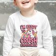 Back To School I'm Ready To Crush Kindergarten Unicorn Graphic Toddler Long Sleeve Tee Back To School I'm Ready To Crush Kindergarten Unicorn Graphic Toddler Long Sleeve Tee