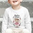 Ballerina Cappuccina Girls Italian Brainrot Back To School Graphic Toddler Long Sleeve Tee Ballerina Cappuccina Girls Italian Brainrot Back To School Graphic Toddler Long Sleeve Tee