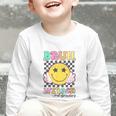 Bruh We Back 3rd Grade Girl Cute Back To School Third Grade Graphic Toddler Long Sleeve Tee Bruh We Back 3rd Grade Girl Cute Back To School Third Grade Graphic Toddler Long Sleeve Tee