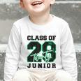 Class Of 2028 Junior High School Back To School 11th Grade Graphic Toddler Long Sleeve Tee Class Of 2028 Junior High School Back To School 11th Grade Graphic Toddler Long Sleeve Tee
