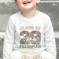 Class Of 2029 Freshman High School Back To School 9th Grade Performance Graphic Toddler Long Sleeve Tee