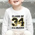 Class Of 2034 4th Grader Elementary School Back To School Graphic Toddler Long Sleeve Tee Class Of 2034 4th Grader Elementary School Back To School Graphic Toddler Long Sleeve Tee