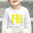 FBI Frequent Bathroom Inspector Back To School Graphic Toddler Long Sleeve Tee FBI Frequent Bathroom Inspector Back To School Graphic Toddler Long Sleeve Tee