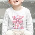First Day Of 4th Grade Coquette Back To School Girls Kids Graphic Toddler Long Sleeve Tee First Day Of 4th Grade Coquette Back To School Girls Kids Graphic Toddler Long Sleeve Tee