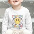 Fourth Grade Vibes Smile Face 4th Grade Team Back To School Graphic Toddler Long Sleeve Tee Fourth Grade Vibes Smile Face 4th Grade Team Back To School Graphic Toddler Long Sleeve Tee