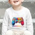 Game Over Back To School Gaming Controller Kids Gamer Premium Tri-Blend Graphic Toddler Long Sleeve Tee Game Over Back To School Gaming Controller Kids Gamer Premium Tri-Blend Graphic Toddler Long Sleeve Tee
