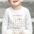 Groovy Cute ABC School Nurse Alphabet Back To School Women Graphic Toddler Long Sleeve Tee Groovy Cute ABC School Nurse Alphabet Back To School Women Graphic Toddler Long Sleeve Tee
