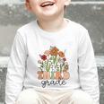 Groovy Third Grade Wildflowers Back To School 3rd Grade Graphic Toddler Long Sleeve Tee Groovy Third Grade Wildflowers Back To School 3rd Grade Graphic Toddler Long Sleeve Tee