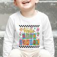 Hello Highshool First Day Of School Back To School Boy Girls Graphic Toddler Long Sleeve Tee Hello Highshool First Day Of School Back To School Boy Girls Graphic Toddler Long Sleeve Tee