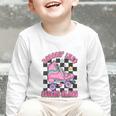 Kids Back To School Skating Rollin Into Second 2nd Grade Graphic Toddler Long Sleeve Tee Kids Back To School Skating Rollin Into Second 2nd Grade Graphic Toddler Long Sleeve Tee