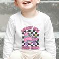 Kids Back To School Skating Rollin Into Third 3rd Grade Graphic Toddler Long Sleeve Tee