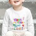 Kids Watch Out First Grade Here I Come 1st Grade Back To School Graphic Toddler Long Sleeve Tee Kids Watch Out First Grade Here I Come 1st Grade Back To School Graphic Toddler Long Sleeve Tee