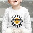Kindergarten Dude Back To School Kinder Students Kids Graphic Toddler Long Sleeve Tee Kindergarten Dude Back To School Kinder Students Kids Graphic Toddler Long Sleeve Tee