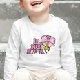 LiL Miss Pre-K Back To School Girls Coquette Bow First Day Graphic Toddler Long Sleeve Tee