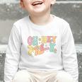 Oh Hey Pre-K Groovy Retro First Day Back To School Graphic Toddler Long Sleeve Tee Oh Hey Pre-K Groovy Retro First Day Back To School Graphic Toddler Long Sleeve Tee