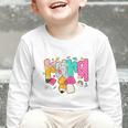 Para Paraprofessional Coquette First Day Back To School Graphic Toddler Long Sleeve Tee