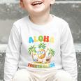Pinapple Beach Back To School Day Aloha Fourth Grade Performance Graphic Toddler Long Sleeve Tee Pinapple Beach Back To School Day Aloha Fourth Grade Performance Graphic Toddler Long Sleeve Tee