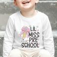 Preschool Little Miss Back To School Girls Kids Preschool Graphic Toddler Long Sleeve Tee Preschool Little Miss Back To School Girls Kids Preschool Graphic Toddler Long Sleeve Tee