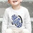 Rebels Cheer Back To School Cheerleading Spirit B Premium Tri-Blend Graphic Toddler Long Sleeve Tee