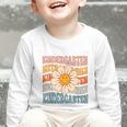 Retro Kindergarten Daisy Colorful Back To School Student Kid Graphic Toddler Long Sleeve Tee Retro Kindergarten Daisy Colorful Back To School Student Kid Graphic Toddler Long Sleeve Tee