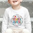 School Nurse Appreciation Back To School Nurse For Women Graphic Toddler Long Sleeve Tee School Nurse Appreciation Back To School Nurse For Women Graphic Toddler Long Sleeve Tee