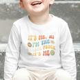 School Psych Psychologist Back To School Groovy Vintage Graphic Toddler Long Sleeve Tee School Psych Psychologist Back To School Groovy Vintage Graphic Toddler Long Sleeve Tee