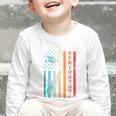 Senior 2027 Class Of 2027 Graduation USA Flag Back To School Performance Graphic Toddler Long Sleeve Tee