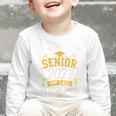 Senior 2027 My Last First Day Class Of 27 Back To School Graphic Toddler Long Sleeve Tee