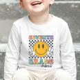 Seventh Grade Vibes Cute Smile Back To School 7th Grade Team Graphic Toddler Long Sleeve Tee Seventh Grade Vibes Cute Smile Back To School 7th Grade Team Graphic Toddler Long Sleeve Tee
