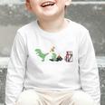Solid Liquid Gas Dinosaur Back To School Premium Tri-Blend Graphic Toddler Long Sleeve Tee Solid Liquid Gas Dinosaur Back To School Premium Tri-Blend Graphic Toddler Long Sleeve Tee
