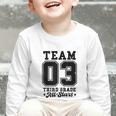 Team 3rd Grade All-Stars Back To School Sports Jersey Graphic Toddler Long Sleeve Tee Team 3rd Grade All-Stars Back To School Sports Jersey Graphic Toddler Long Sleeve Tee