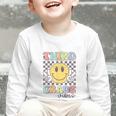 Third Grade Vibes Smile Face 3rd Grade Team Back To School Graphic Toddler Long Sleeve Tee Third Grade Vibes Smile Face 3rd Grade Team Back To School Graphic Toddler Long Sleeve Tee