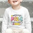 Watch Out Pre-K Here I Come Back To School Pre-K Graphic Toddler Long Sleeve Tee Watch Out Pre-K Here I Come Back To School Pre-K Graphic Toddler Long Sleeve Tee