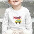 Wheels On The Bus Kids Back To School Graphic Toddler Long Sleeve Tee