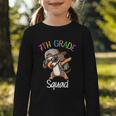 7th Grade Squad Dachshund Dabbing Kids Back To School Graphic Toddler Long Sleeve Tee 7th Grade Squad Dachshund Dabbing Kids Back To School Graphic Toddler Long Sleeve Tee