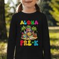 Aloha Pre-K Pineapple Hawaii Back To School Kids Girls Graphic Toddler Long Sleeve Tee Aloha Pre-K Pineapple Hawaii Back To School Kids Girls Graphic Toddler Long Sleeve Tee