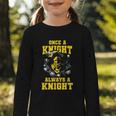 Always A Knight Back To School Spirit GY Graphic Toddler Long Sleeve Tee