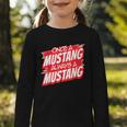 Always A Mustang Back To School Spirit R Graphic Toddler Long Sleeve Tee Always A Mustang Back To School Spirit R Graphic Toddler Long Sleeve Tee