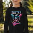 Back To School 5th Grade Batter Up Baseball First Day Boys Graphic Toddler Long Sleeve Tee
