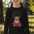 Back To School Afro African American Boy Student Graphic Toddler Long Sleeve Tee Back To School Afro African American Boy Student Graphic Toddler Long Sleeve Tee