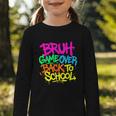 Back To School Bruh Game Over Gaming Boys Graphic Toddler Long Sleeve Tee Back To School Bruh Game Over Gaming Boys Graphic Toddler Long Sleeve Tee