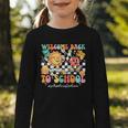 Back To School Custodian First Day Of School Custodian Graphic Toddler Long Sleeve Tee