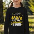 Back To School Mode Let The Adventure Begin Graphic Toddler Long Sleeve Tee