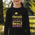 Back To School This Princess Is Going To Middle School Graphic Toddler Long Sleeve Tee Back To School This Princess Is Going To Middle School Graphic Toddler Long Sleeve Tee