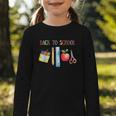 Back To School Shirt Apple Crayons Pencil Ruler Cute Graphic Graphic Toddler Long Sleeve Tee Back To School Shirt Apple Crayons Pencil Ruler Cute Graphic Graphic Toddler Long Sleeve Tee