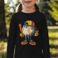 Baseball Ice Cream Drip Youth Back To School Baseball Stuff Graphic Toddler Long Sleeve Tee Baseball Ice Cream Drip Youth Back To School Baseball Stuff Graphic Toddler Long Sleeve Tee