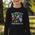 Blasting Off Into Kindergarten Back To School Boys Kid Graphic Toddler Long Sleeve Tee Blasting Off Into Kindergarten Back To School Boys Kid Graphic Toddler Long Sleeve Tee