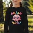 Brain Waves Last Day Of School Back To School Graphic Toddler Long Sleeve Tee Brain Waves Last Day Of School Back To School Graphic Toddler Long Sleeve Tee